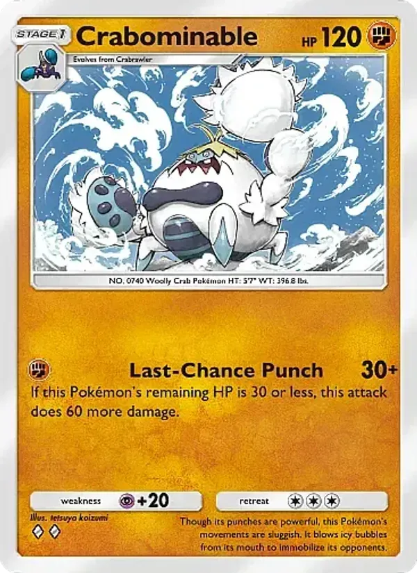 Crabominable 140/226 Mega Rising