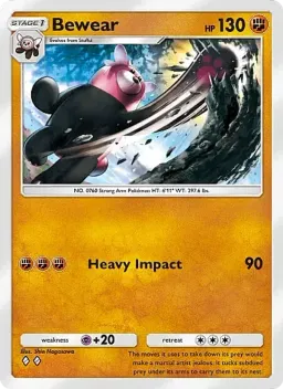 Bewear 142 Mega Rising