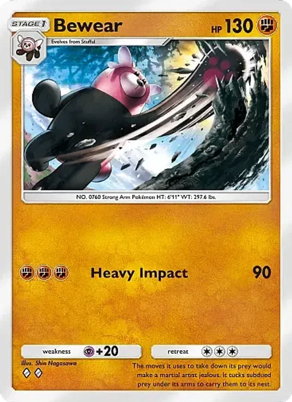 Bewear 142/226 Mega Rising