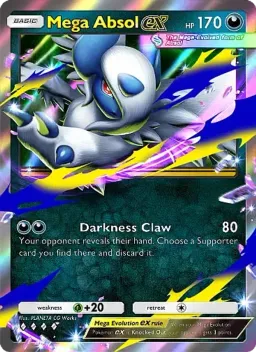 Mega Absol ex 151 Mega Rising