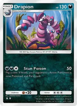 Drapion 153 Mega Rising