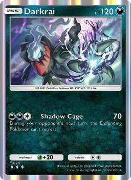 Darkrai 154 Mega Rising