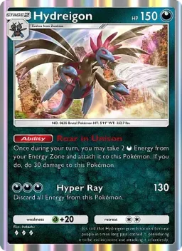 Hydreigon 157 Mega Rising