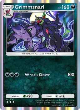 Grimmsnarl 165 Mega Rising