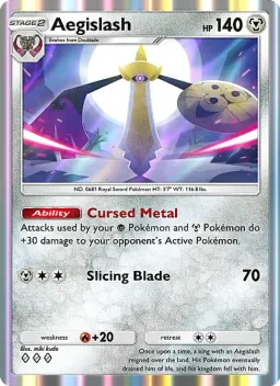 Aegislash 172 Mega Rising
