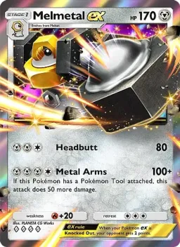 Melmetal ex 174 Mega Rising