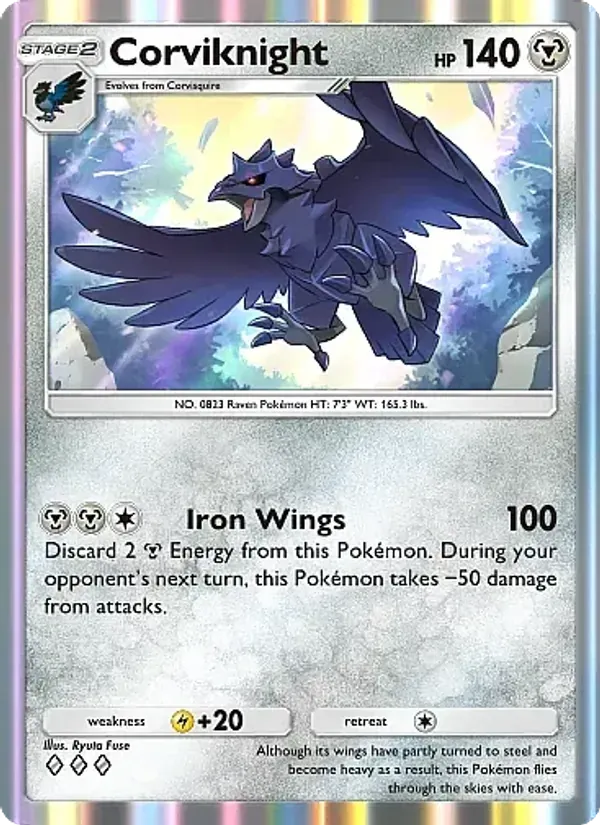 Corviknight 175/226 Mega Rising