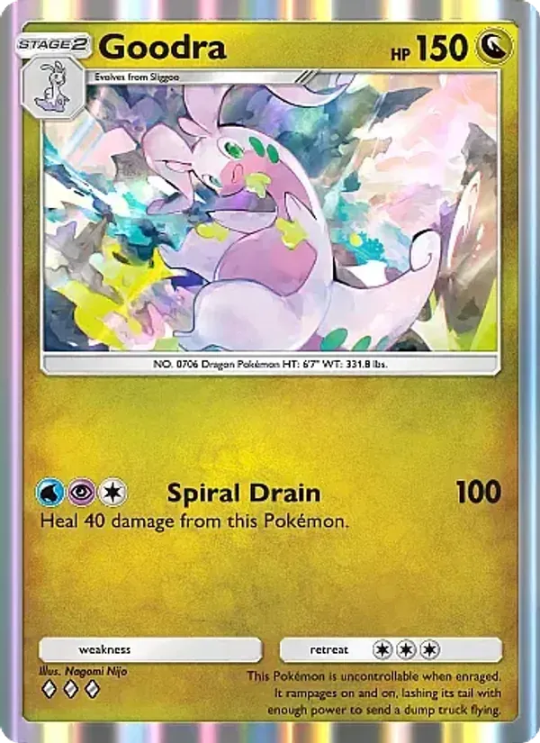 Goodra 179/226 Mega Rising