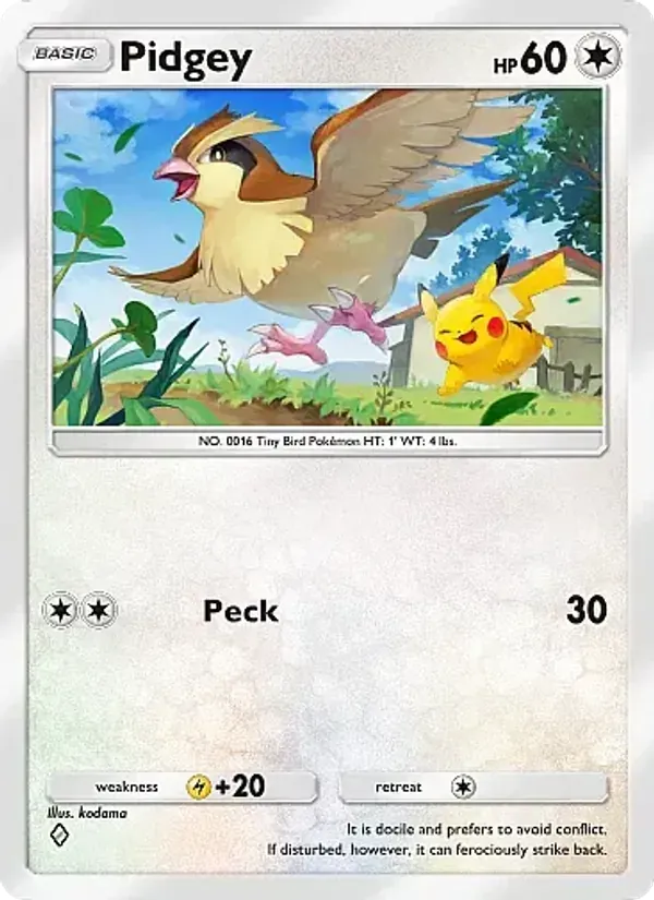 Pidgey 180/226 Mega Rising