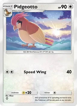 Pidgeotto 181 Mega Rising