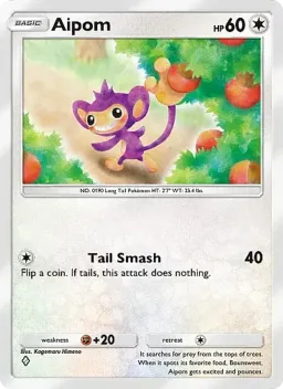 Aipom 185 Mega Rising