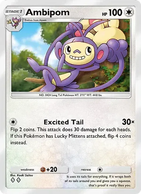 Ambipom 186/226 Mega Rising