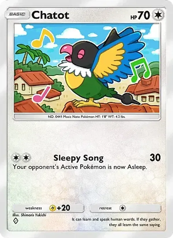 Chatot 198/226 Mega Rising