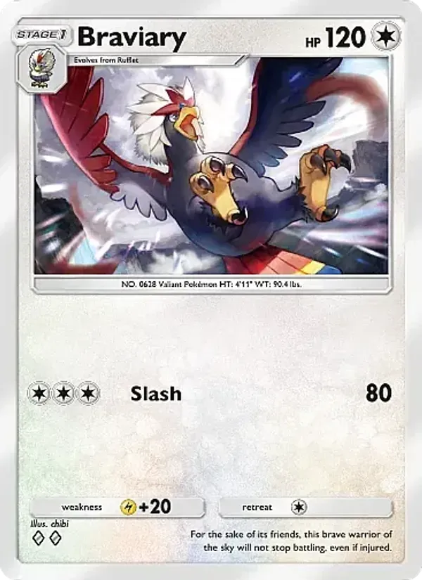 Braviary 205/226 Mega Rising