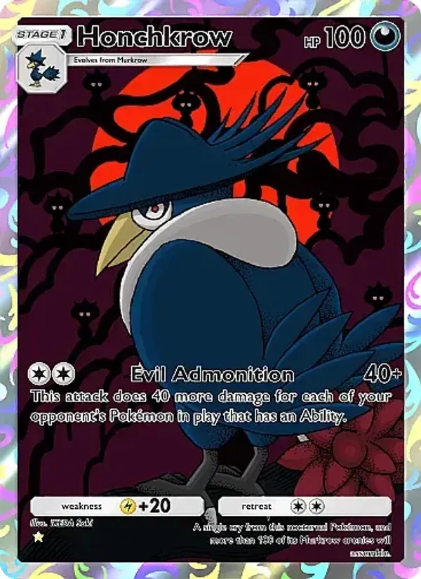 Honchkrow 244/226 Mega Rising