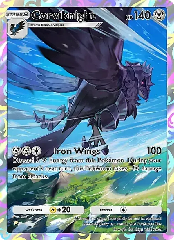 Corviknight 246/226 Mega Rising