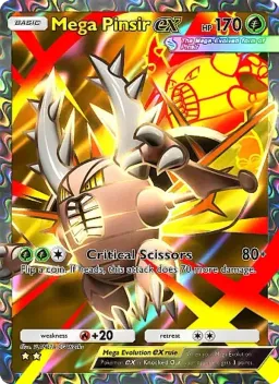 Mega Pinsir ex 251 Mega Rising