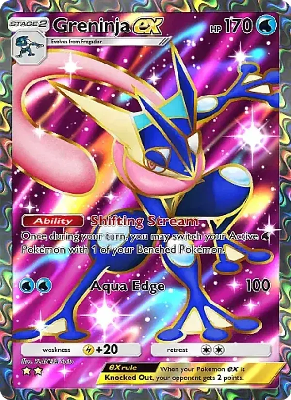 Greninja ex 256/226 Mega Rising
