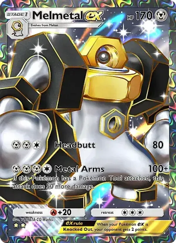 Melmetal ex 264/226 Mega Rising