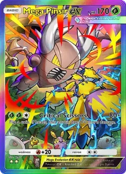 Mega Pinsir ex 272 Mega Rising