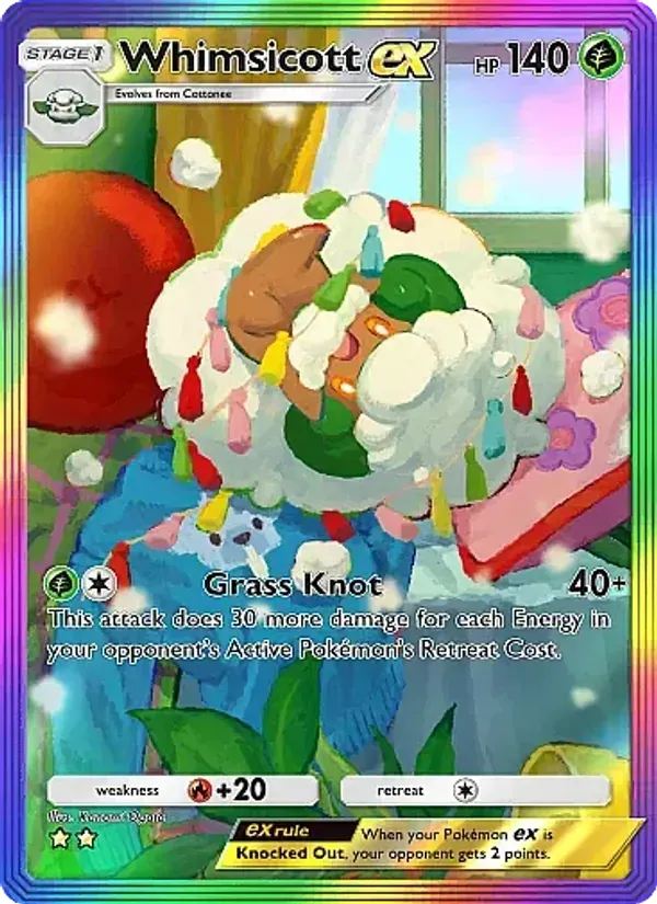 Whimsicott ex 273/226 Mega Rising