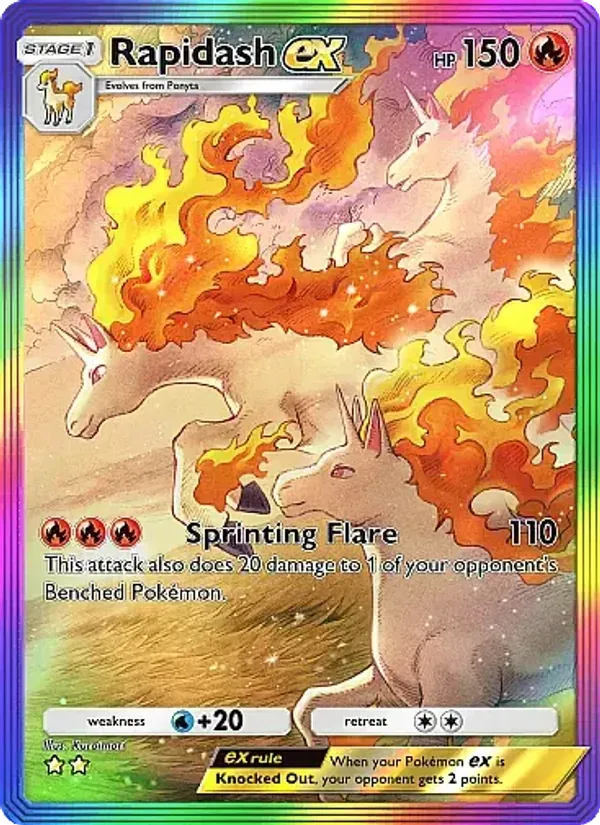 Rapidash ex 274/226 Mega Rising