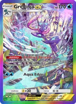 Greninja ex 275 Mega Rising