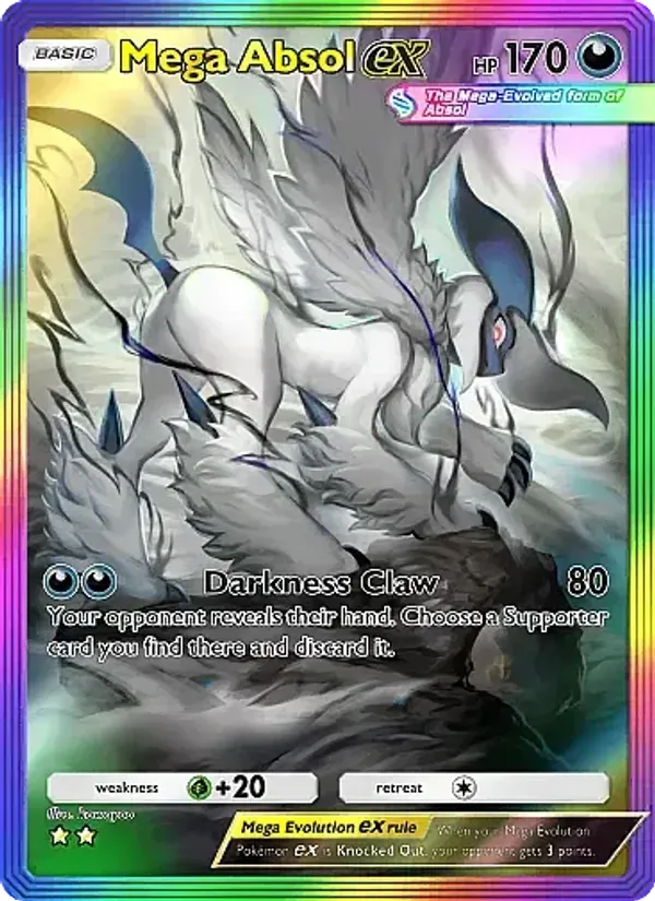 Mega Absol ex 280/226 Mega Rising