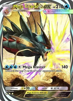 Mega Gyarados ex 285 Mega Rising
