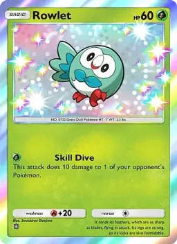 Rowlet 290 Mega Rising