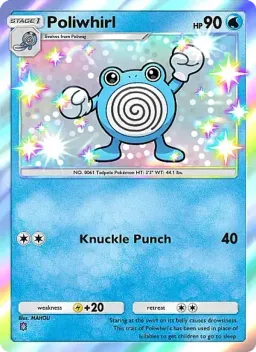 Poliwhirl 296 Mega Rising