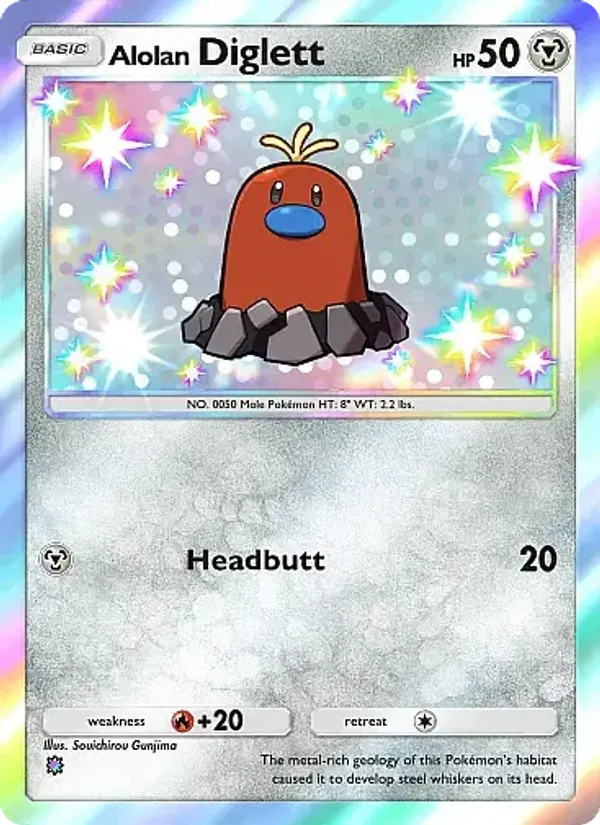 Alolan Diglett 311/226 Mega Rising