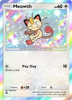Meowth 312 Mega Rising