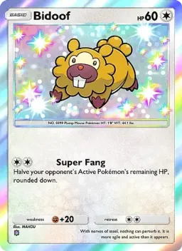 Bidoof 316 Mega Rising