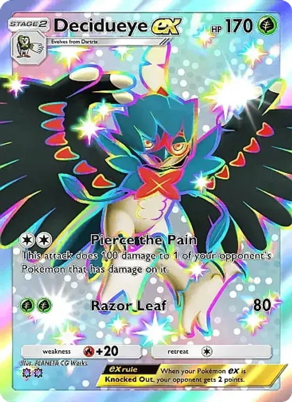 Decidueye ex 317/226 Mega Rising