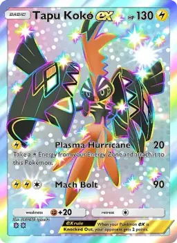 Tapu Koko ex 322 Mega Rising