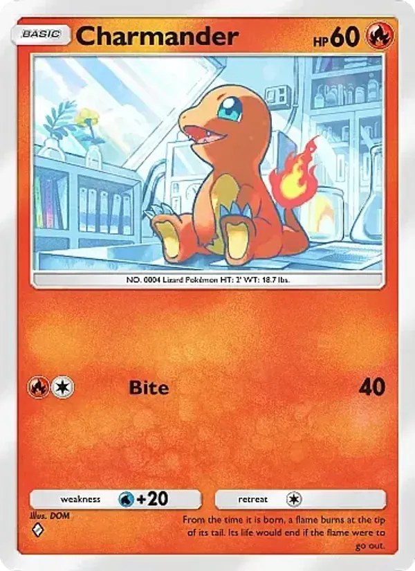 Charmander 011/69 Chama Carmesim