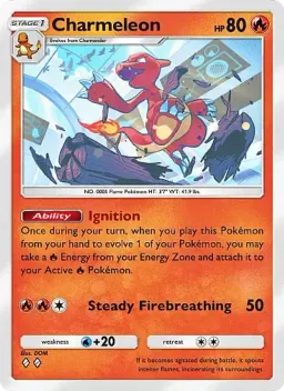 Charmeleon 012 Chama Carmesim
