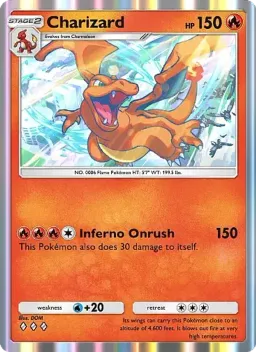 Charizard 013 Chama Carmesim