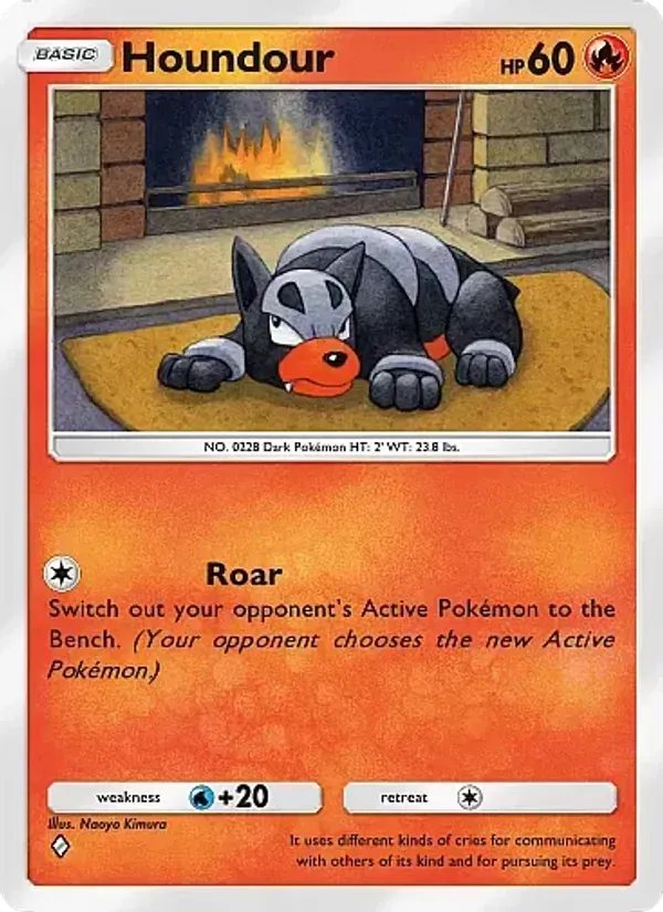 Houndour 015/69 Chama Carmesim