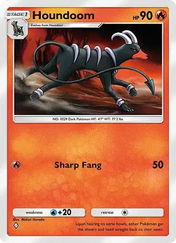 Houndoom 016/69 Chama Carmesim