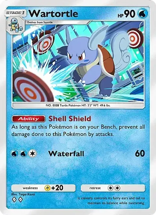 Wartortle 018/69 Chama Carmesim