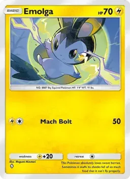 Emolga 027 Chama Carmesim