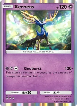 Xerneas 037 Chama Carmesim