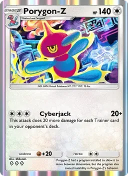 Porygon-Z 058 Chama Carmesim
