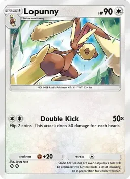 Lopunny 063 Chama Carmesim
