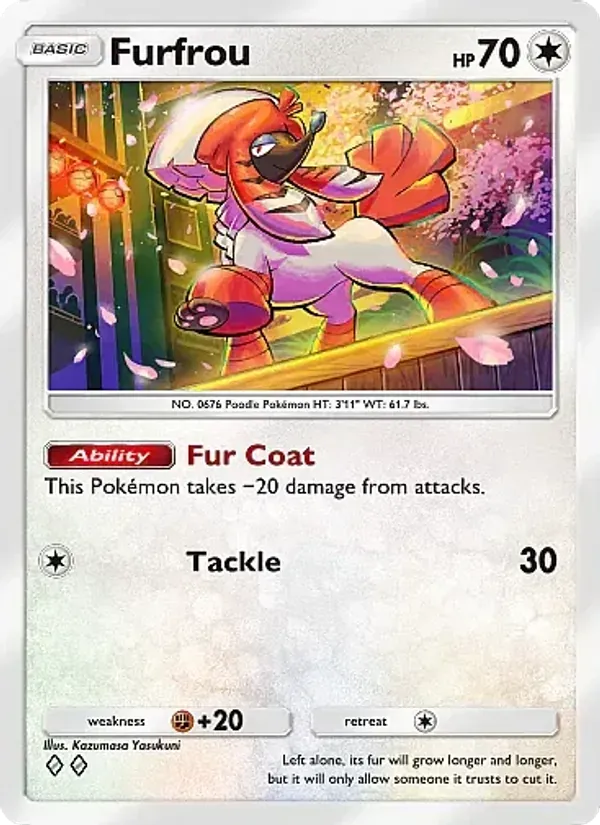 Furfrou 065/69 Chama Carmesim