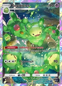 Reuniclus 072 Chama Carmesim
