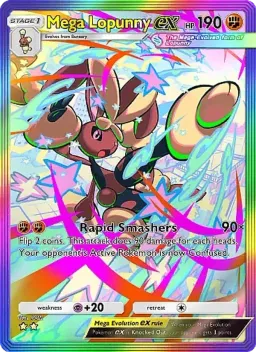 Mega Lopunny ex 085 Chama Carmesim