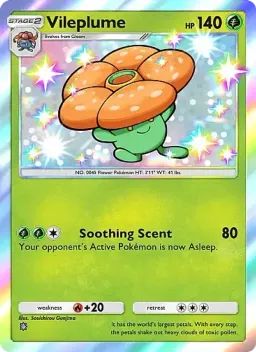 Vileplume 090 Chama Carmesim